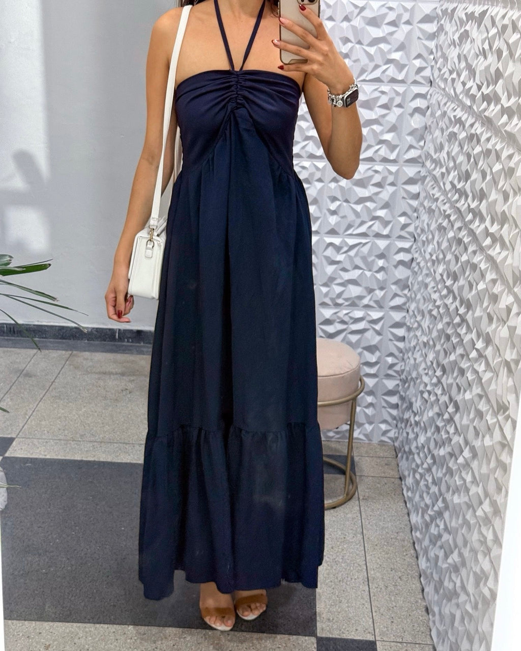 Vestido Longo Amarração